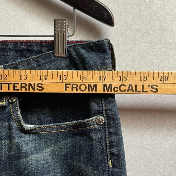 Vintage Banana Republic Premium Denim slim straight leg jeans Sz 14 - Picture 11 of 11